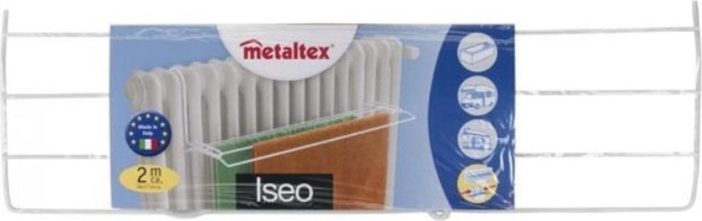 Metaltex Iseo Stendino a radiatori 58X17 cm 2 M Bianco Immagine del prodotto 