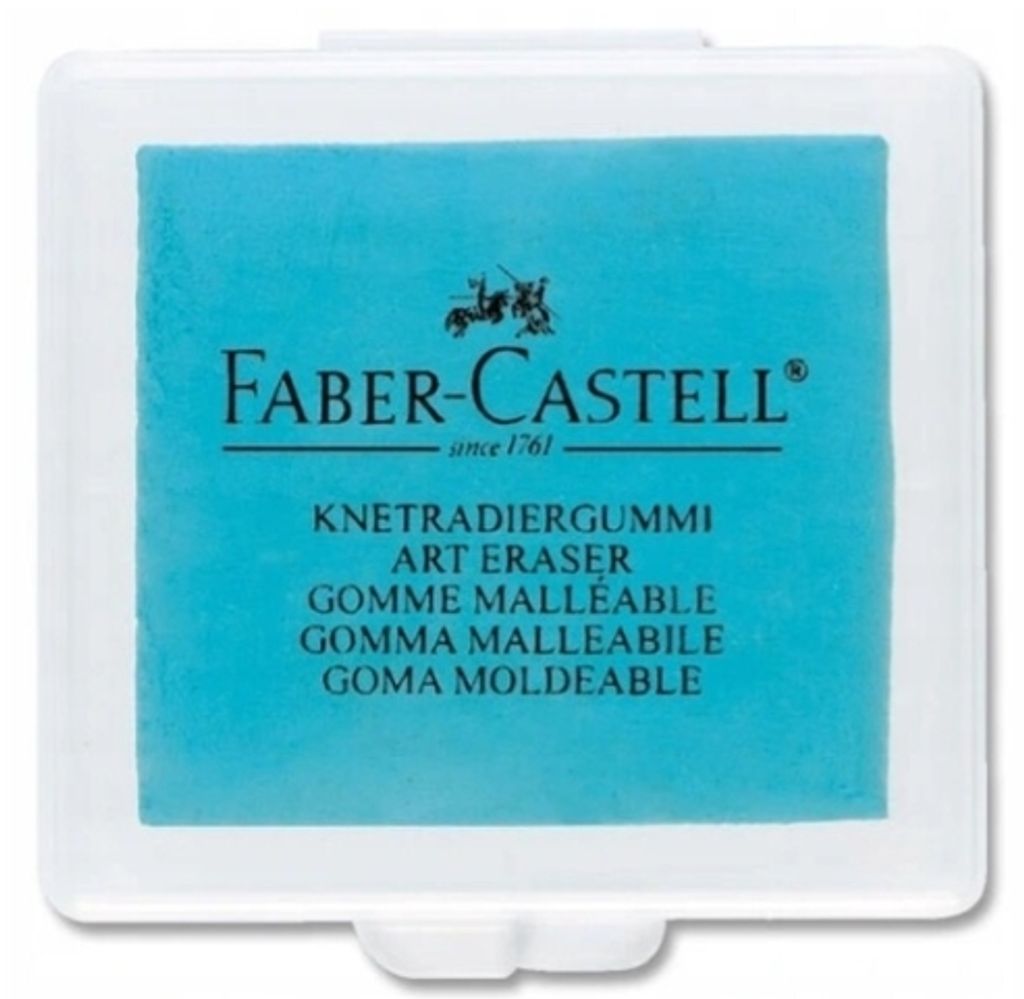 Faber-Castell 127124 Knetgummi-Radier Art Eraser in Trendfarben, 1 Stück, sortiert