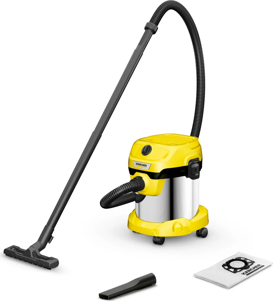 Kärcher WD 2 Plus S V-15/4/18 Aspirateur Eau et Poussière 15L 1000W