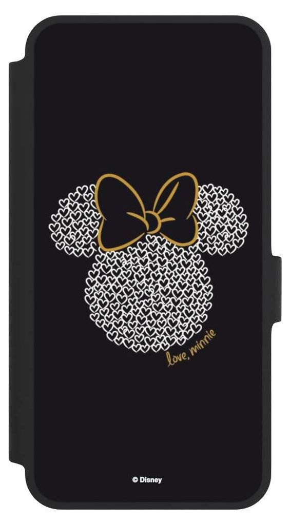 NIVOCASE Klapphülle für Samsung Galaxy A36 5G Handyhülle aus Kunst Leder NIVOflip schwarz Disney Minnie Mouse Muster