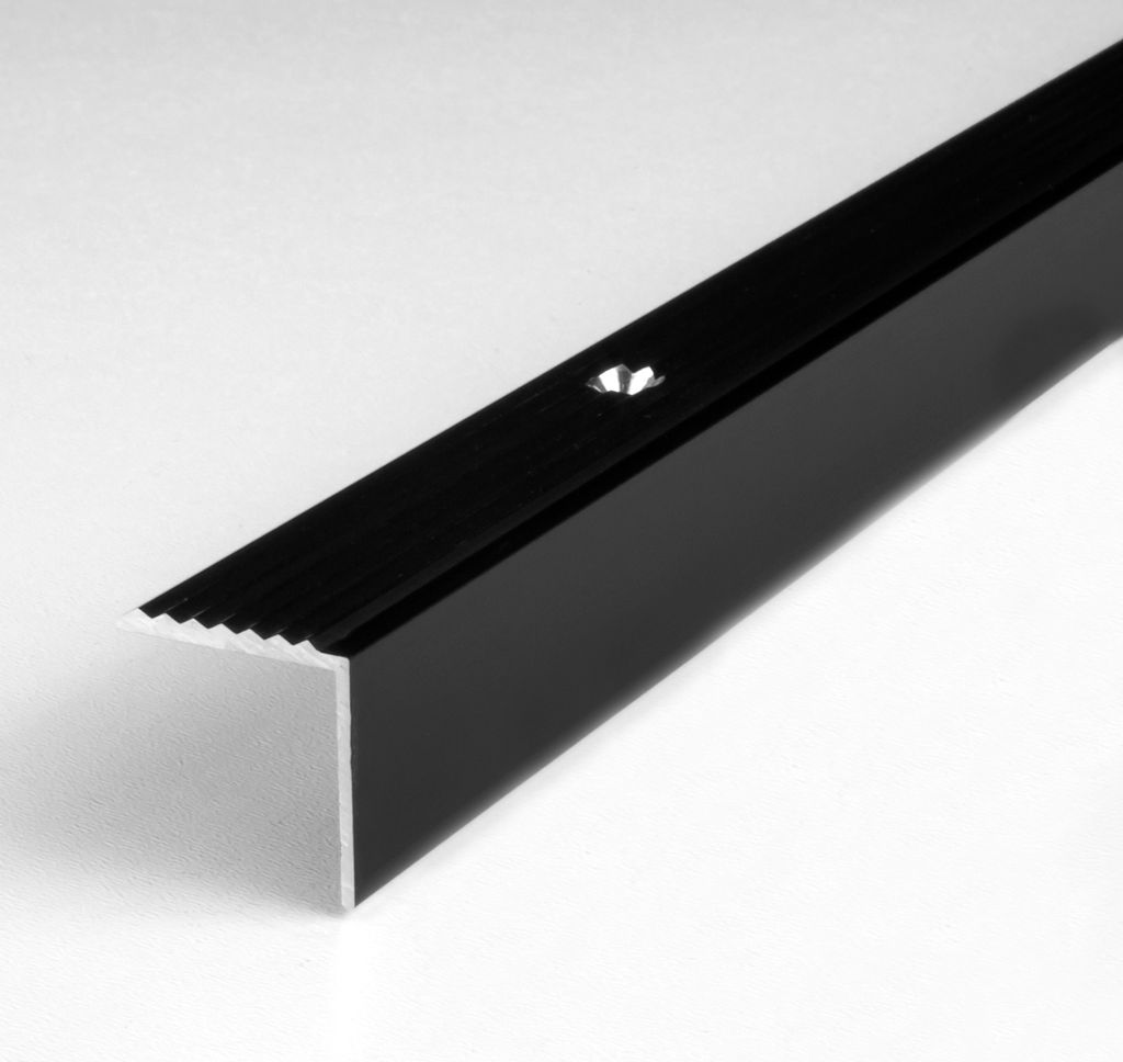 PROVISTON | Treppenkanten- & Winkelprofil | Aluminium | 20 x 20 x 1000 mm | Bronze Dunkel