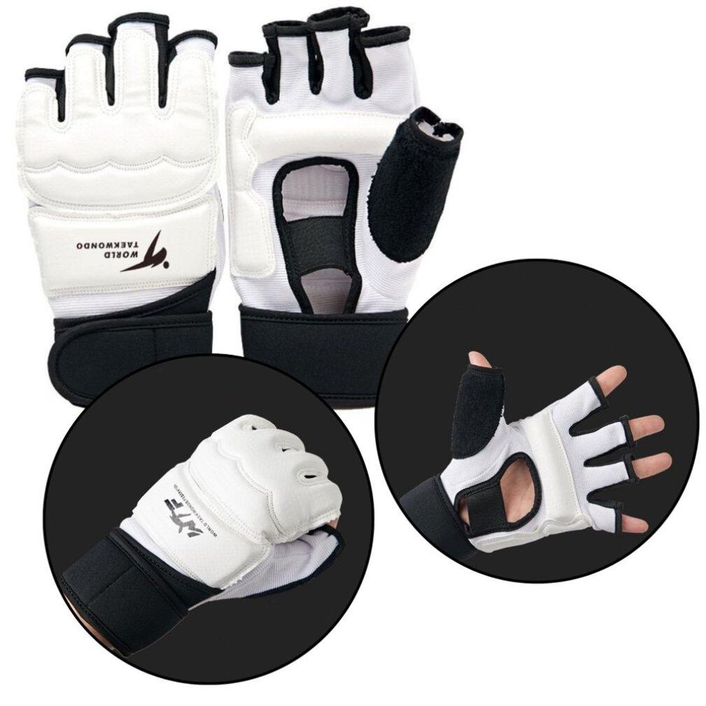 Lean Taekwondo Sporthandschuhe Weißes Etui Größe Xs