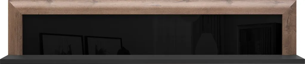Étagère décorative murale SAVONA de 133cm pour cadres et bibelots