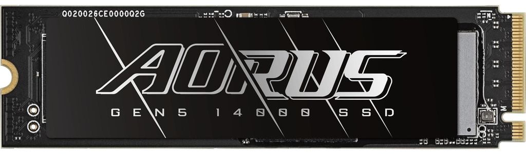 GIGABYTE AORUS Gen5 14000 SSD 2 TB M.2 PCI Express 5.0 NVMe 3D TLC NAND