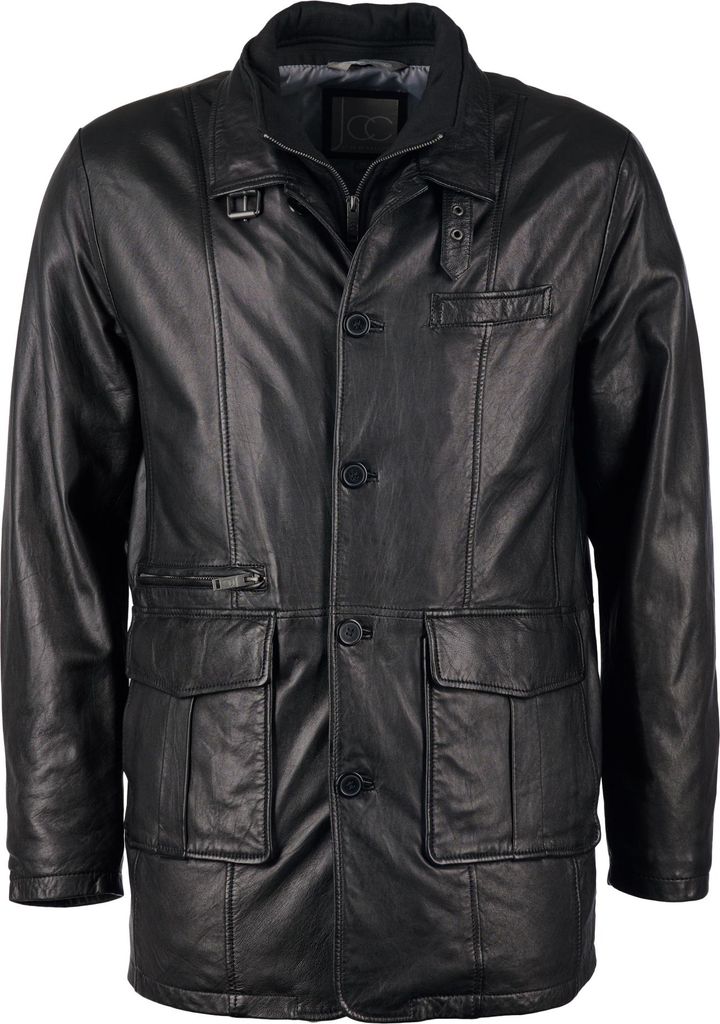 JCC Lederjacke 3102236 Herren black 58