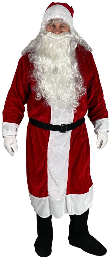 Premium Weihnachtsmann Mantel, 6-teilig, Größe:XL/XXL Produktbild 
