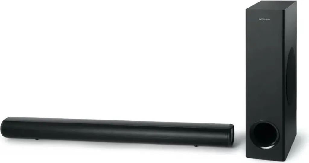 Muse M-1880 SBT Barre de Son Bluetooth 2.1 avec Caisson Intégré Noire