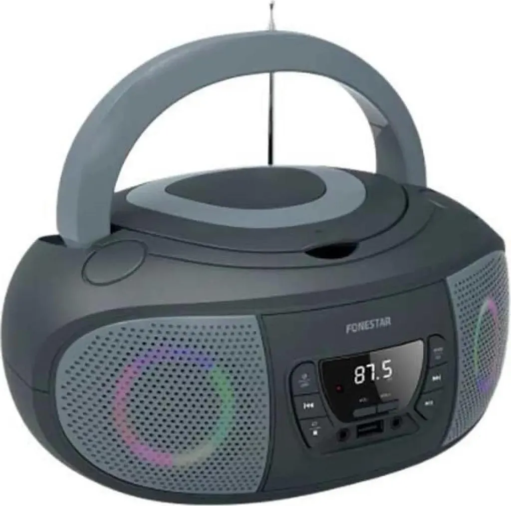 Lettore CD Fonestar Boom-go-g Nero - Design Compatto e Audio Bluetooth - 2