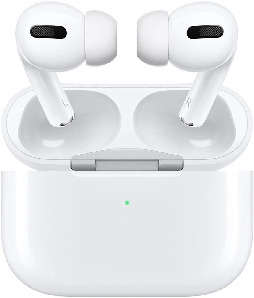 AirPods Pro Apple avec réduction de bruit et chargeur sans fil Qi