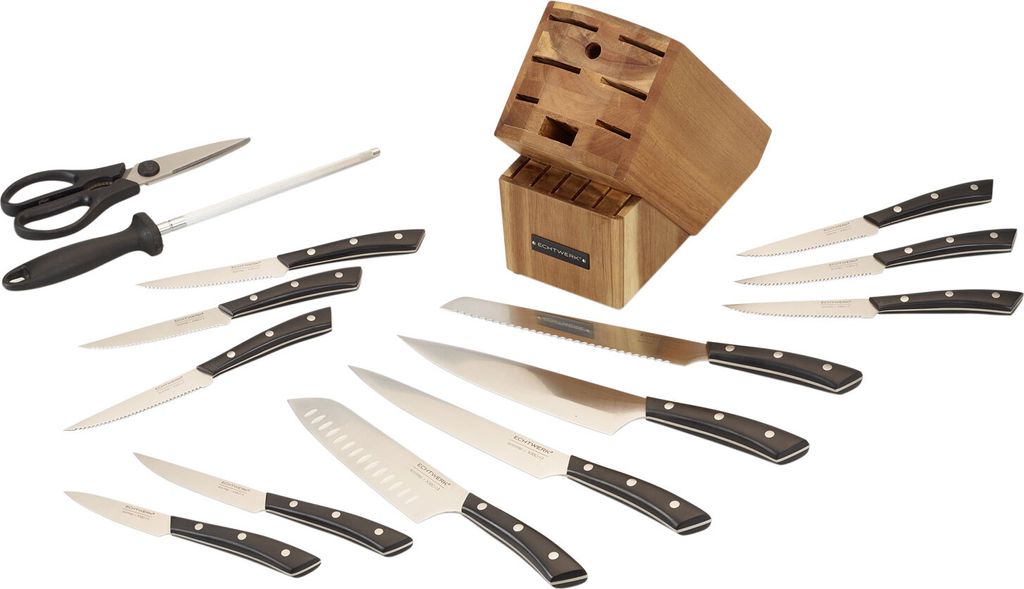 ECHTWERK Messerblock Premium, 15-teilig -  neuwertig Produktbild 2