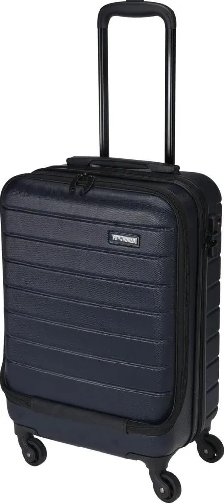Proworld Valigia Rigida 20" Grigia con Scomparto Laptop Business