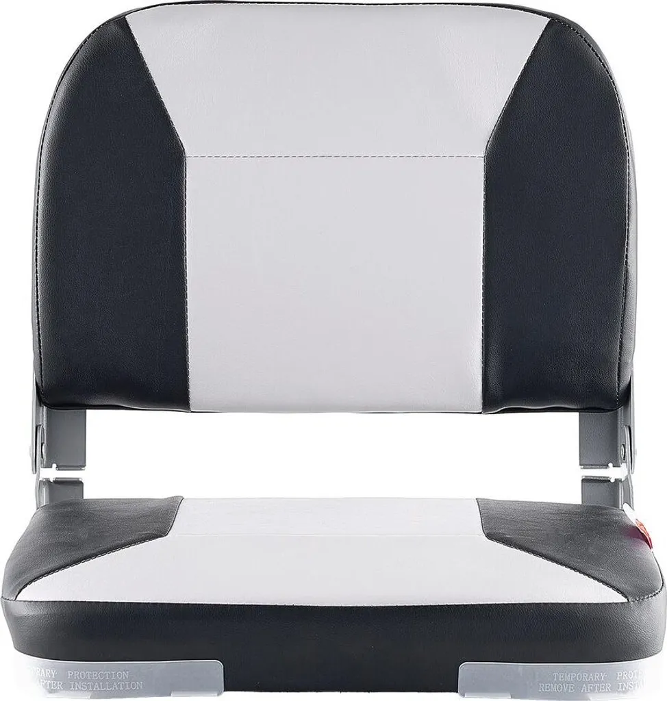 Fauteuil de navigation rabattable bicolore en mousse haute densité Noir - 10