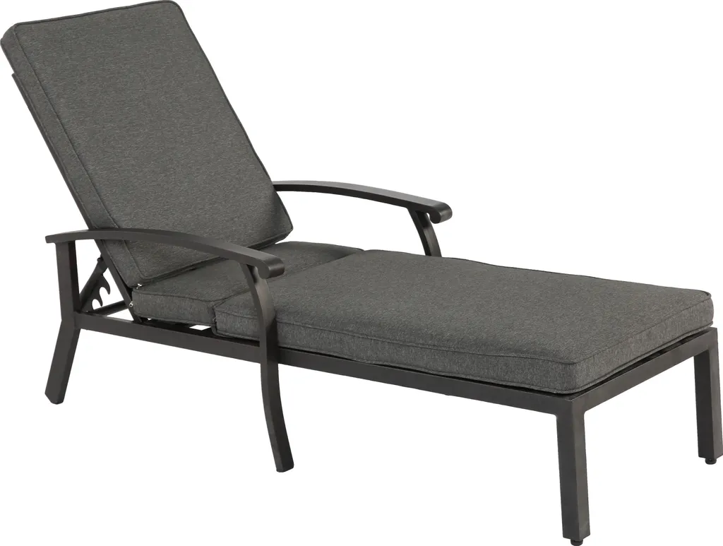 Chaise longue anti-rouille et coussin imperméable pour confort durable - 7