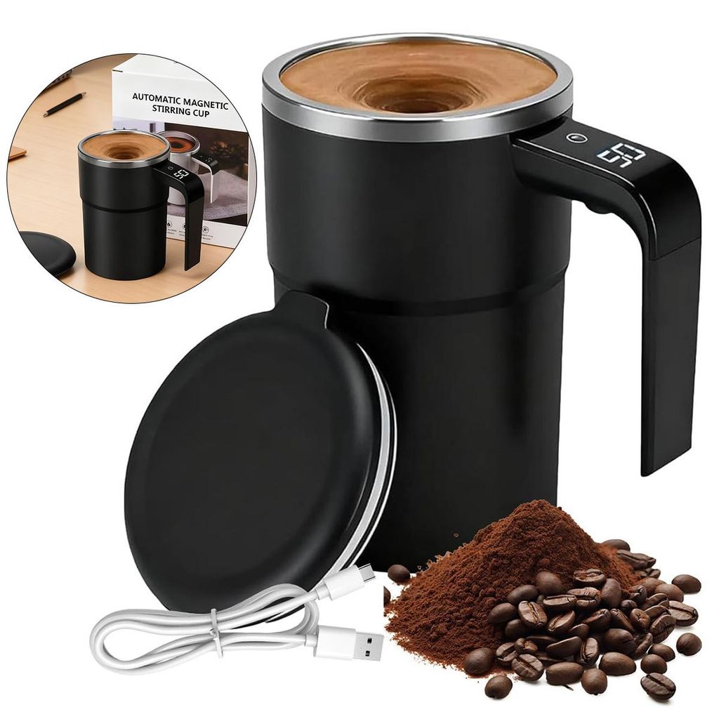 Selbstrührender Becher 380ml – Intelligente Rührtasse mit Produktbild 
