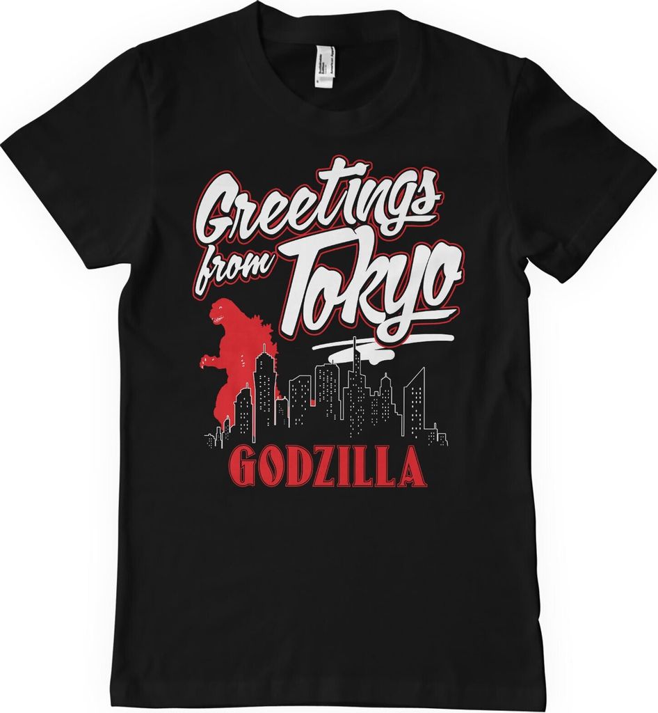 Greetings From Tokyo T-Shirt - Small - Black