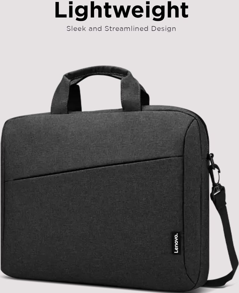 Lenovo Notebooktasche 15" Casual Topload Case Schwarz Obrázok produktu 12