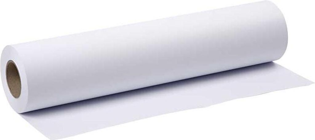 Creativ Company Zeichenpapier Rolle weiß 42 cm 50 m für Kinder und Erwachsene