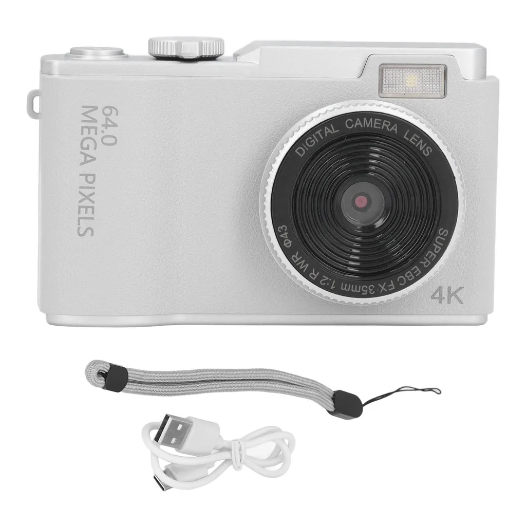 Appareil photo numérique 48 MP 1080P compact avec écran de 2,4 pouces