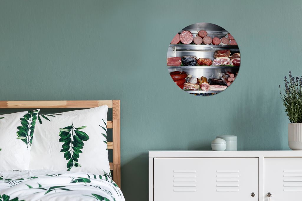 MuchoWow - Schlafzimmer - Bilder - Der Kreis - Kunst für die Wohnung - Plastik - Kunstdruck - Wandbild