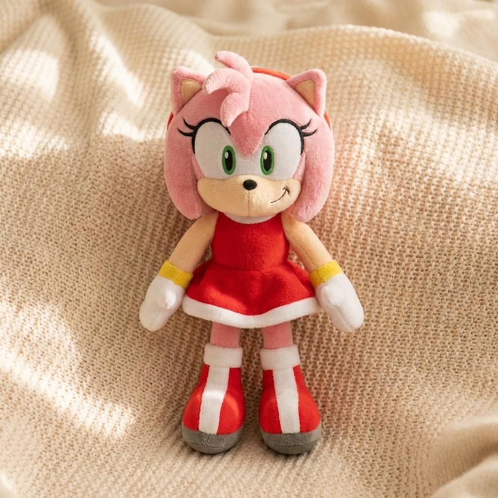 Amy Rose Sonic Plüschtier 30 cm – Kuschelfigur Sonic, Produktbild 