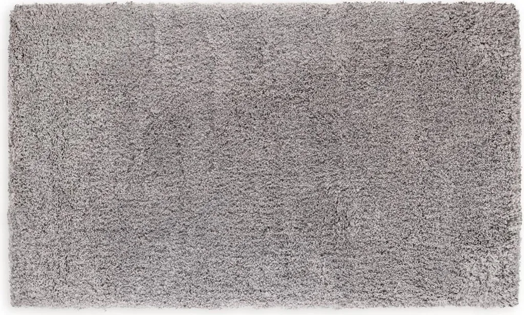 WohnDirect Tappeto da bagno grigio VIENNA 70 x 120 cm