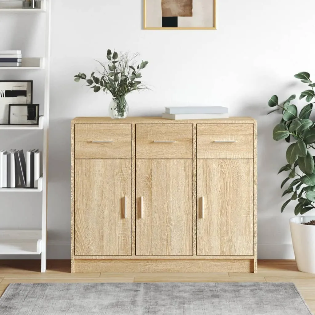 Credenza Rovere Sonoma 91cm SOTTOCOSTO - Mobile Salotto Multiuso