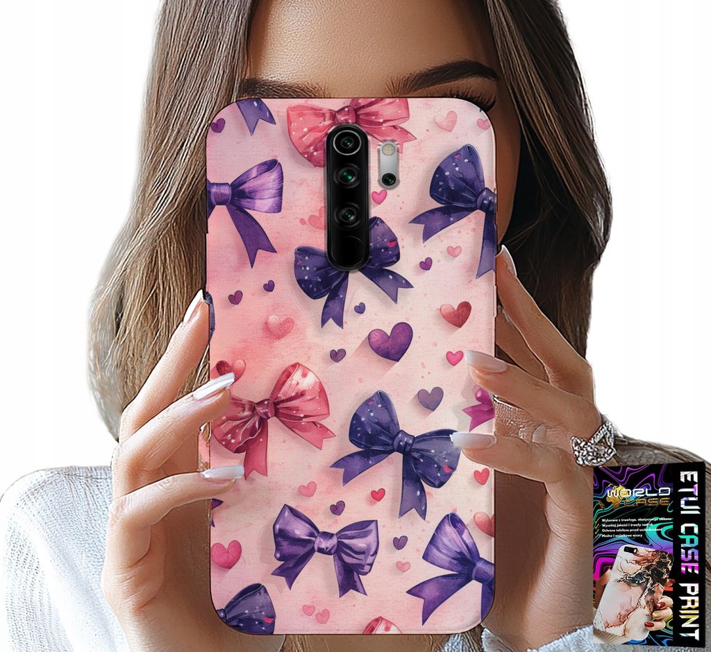Hülle Für Xiaomi Redmi 9 - Bunte Bänder + Glas