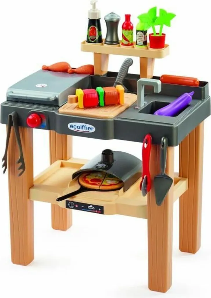 Cuisine pour enfant Ecoiffier avec accessoires de jeu et four intégré