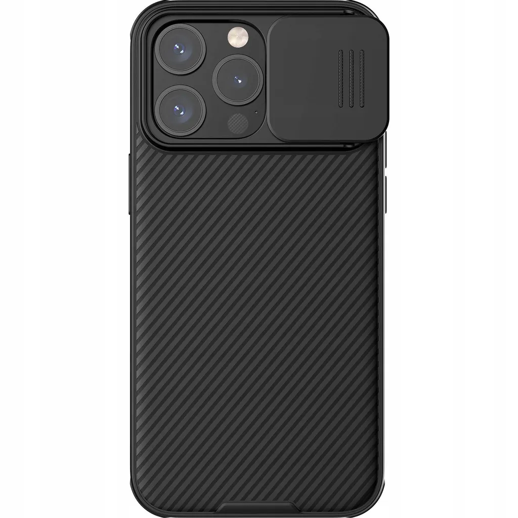 Nillkin CamShield Pro iPhone 15 Pro Nero - Cover Militare Anti-Shock