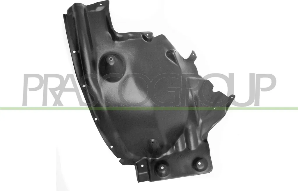 Passage de roue avant gauche BMW X3 F25 pour stopper les projections