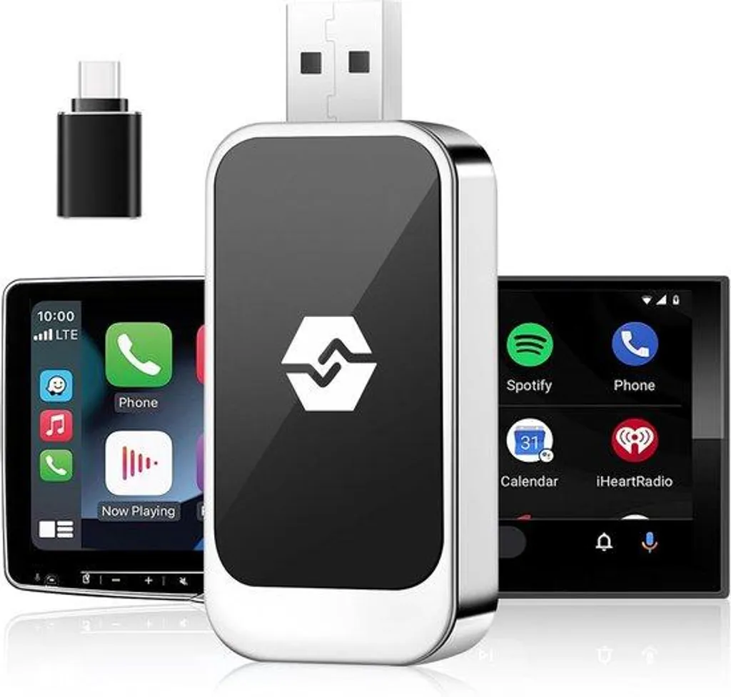 Solution CarPlay sans fil - Fini les câbles avec cet adaptateur Plug