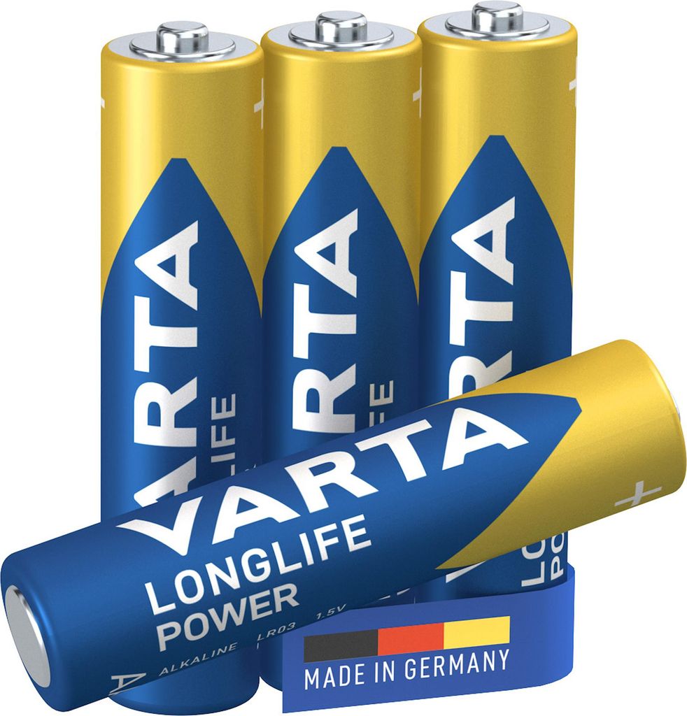 Varta 4903 LR03 AAA Micro Pile haute énergie pack de 4 Image du produit 