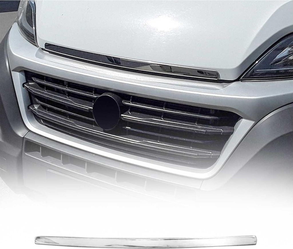 Motorhaube Chromleiste Frontleiste für Peugeot Boxer 2006-2014 Edelstahl Silber