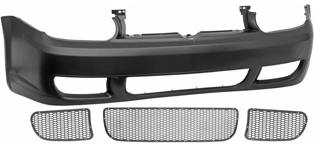 Bouclier avant adaptable VW Golf 4 série 1J1 de 1997 à 2003 noir
