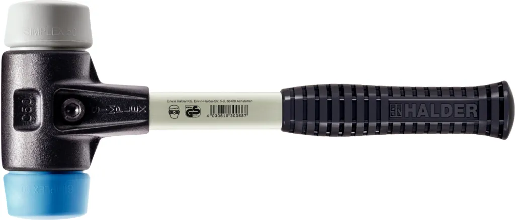 Mazza Halder SIMPLEX 40mm: Più Potenza, Zero Segni - Fibra di Vetro