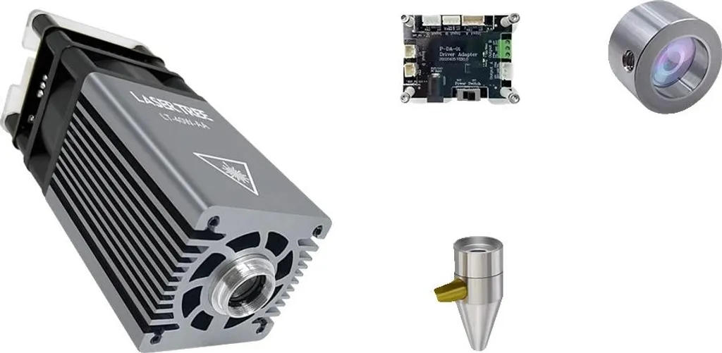Tête de Gravure Laser 5W avec Protection Oculaire pour Machine CNC DIY