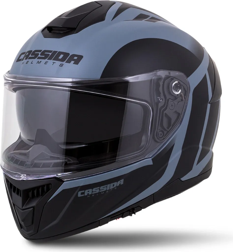 Casque Intégral GT 2.0 Ikon CASSIDA : Confort Noir Mat et Taille 2XL
