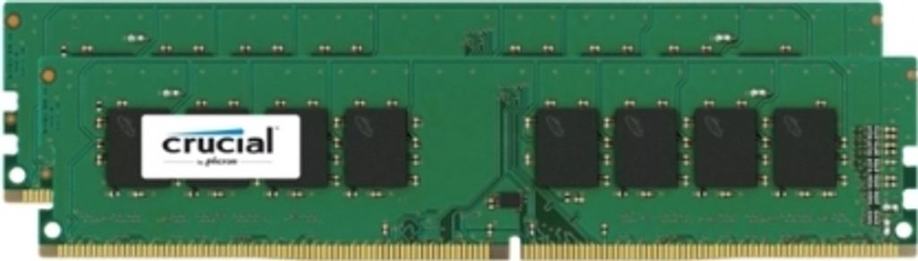Crucial DDR4-2400 Kit        8GB 2x4GB UDIMM CL17 (4Gbit) Produktbild 