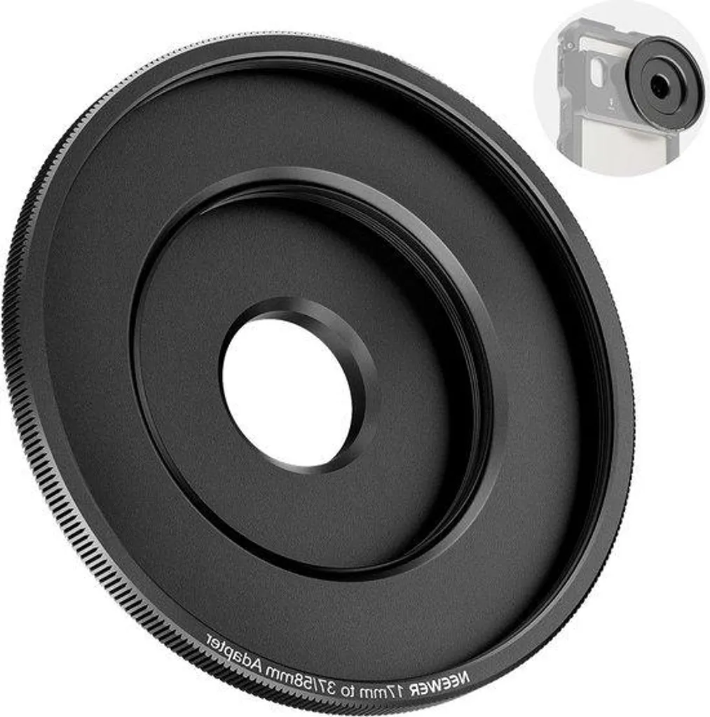 Fixez vos Filtres 58mm sur iPhone 16 Pro Max avec l'Adaptateur Métal