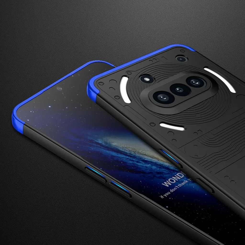Custodia GKK Nothing Phone 3a Blu: Raffinatezza e Sicurezza Totale - 6