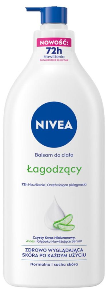NIVEA Aloe & Hydration, beruhigende Körperlotion mit Produktbild 