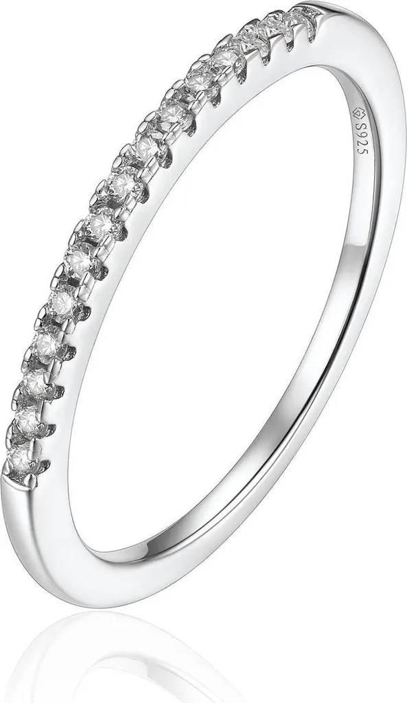 Bague Moissanite Argent 925 - Éclat Durable et Anti-Ternissement Luxe