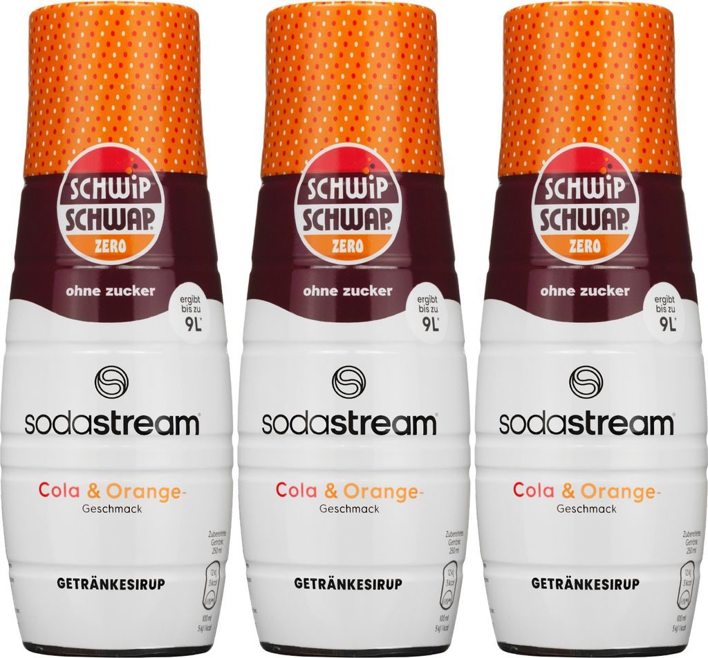 Sodastream Sirup Schwip Schwap Light 3x440ml zuckerfrei Produktbild 