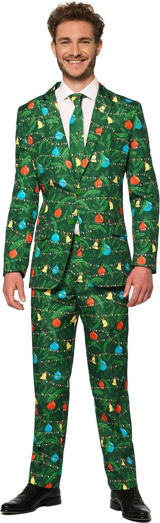 SuitMeister Green Tree LED Kostüm Anzug - Karneval Größe: M