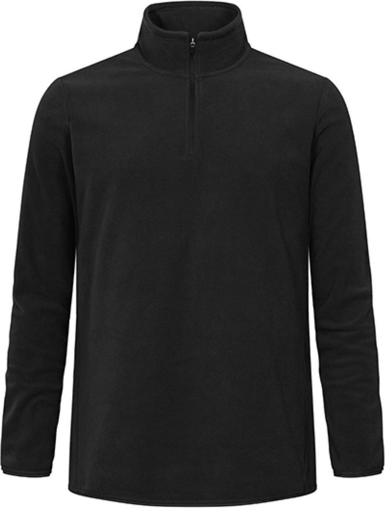 Promodoro 7921 | MenŽs Recycled Fleece Troyer Anti-Pilling Polyester - Farbe: Black - Größe: 5XL