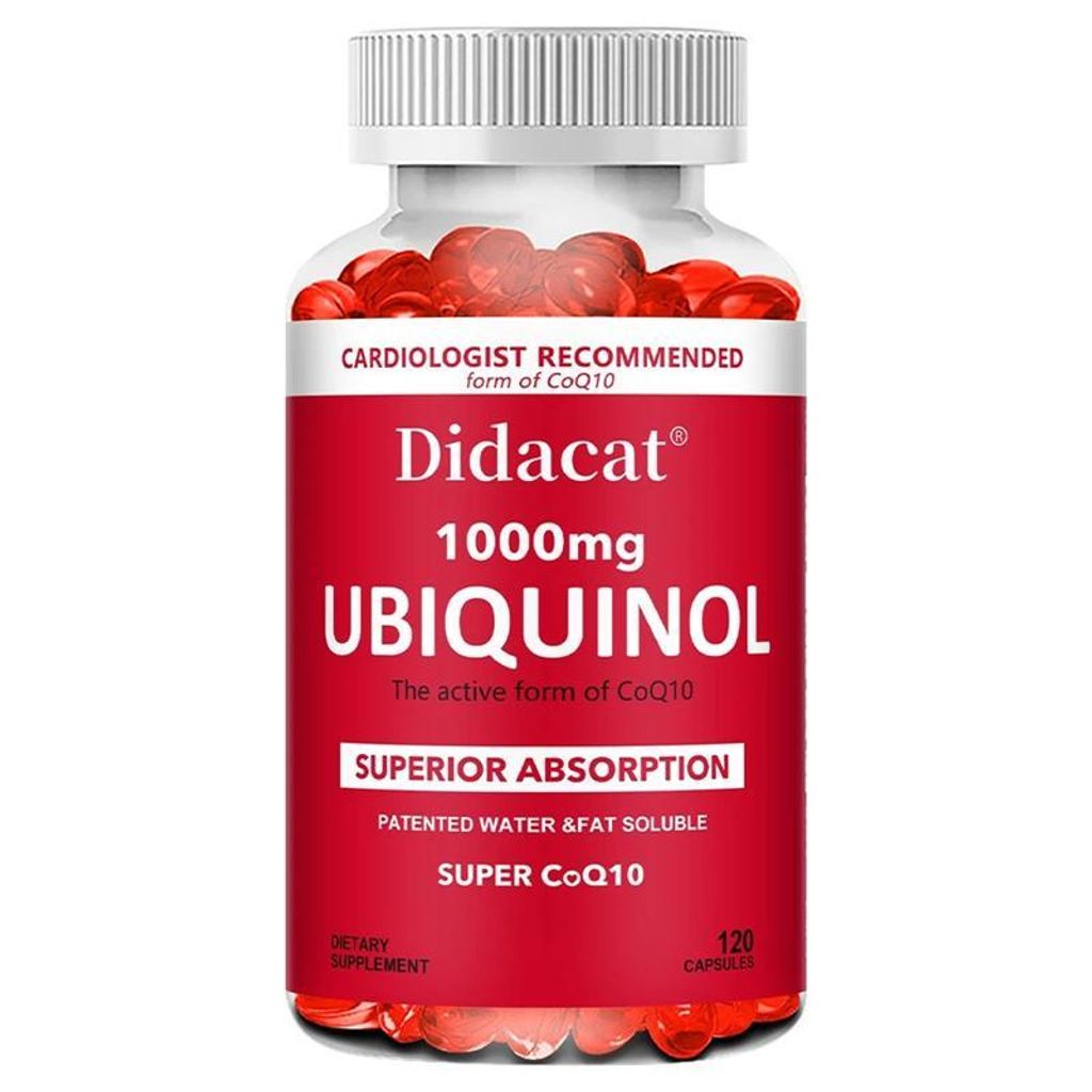 Ubiquinol koenzým Q10 1000 mg (120 kapsúl) doplnok stravy, Obrázok produktu 