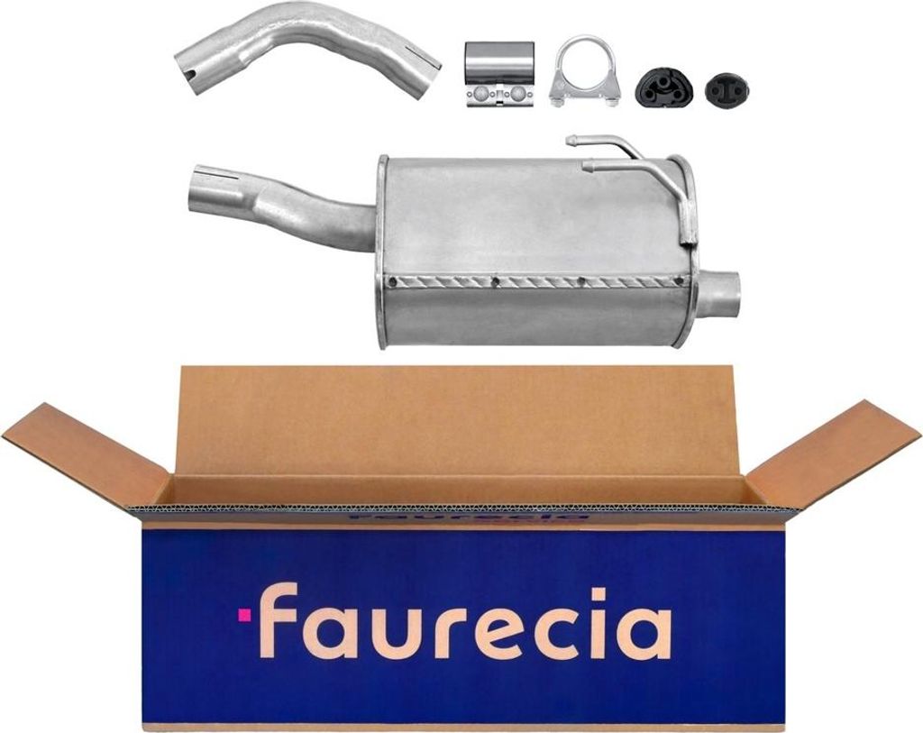 Endschalldämpfer FAURECIA Aftermarket-Expertise für u.a. FIAT 500