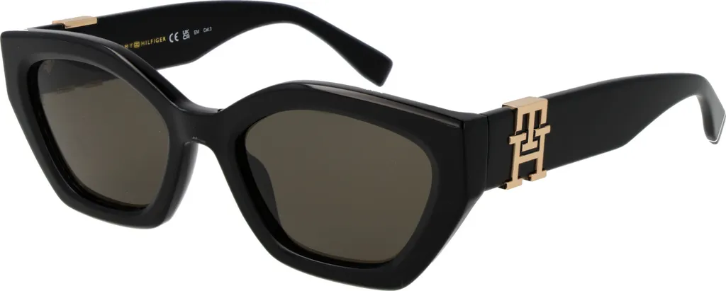 Lunettes de soleil Tommy Hilfiger TH 1979/S 807IR 54 Noir Intemporel