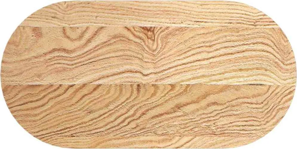 SYFAX™ Piano per Tavolo 80x40x2 cm in Rovere Massello Ovale