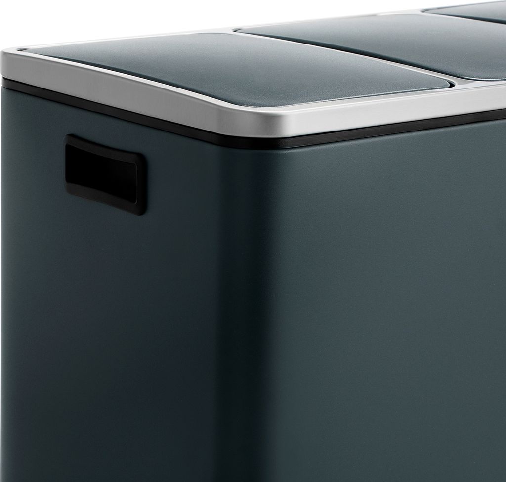 SONGMICS Mülleimer Mülltrennsystem, 3 x 18 L, ergonomisch, Produktbild 5